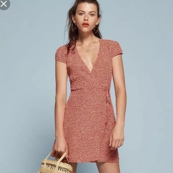 Reformation Dresses & Skirts - NWT reformation oyster wrap dress in Montana print